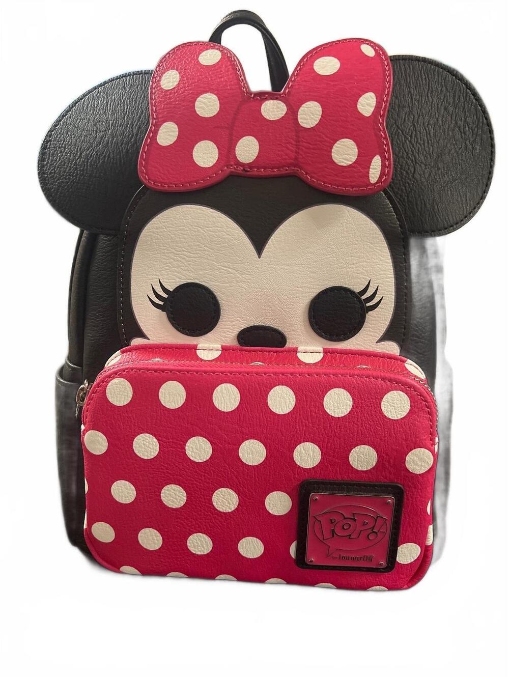NWT Loungefly x Funko POP! Disney Minnie Mouse Cosplay Mini Backpack Pink
